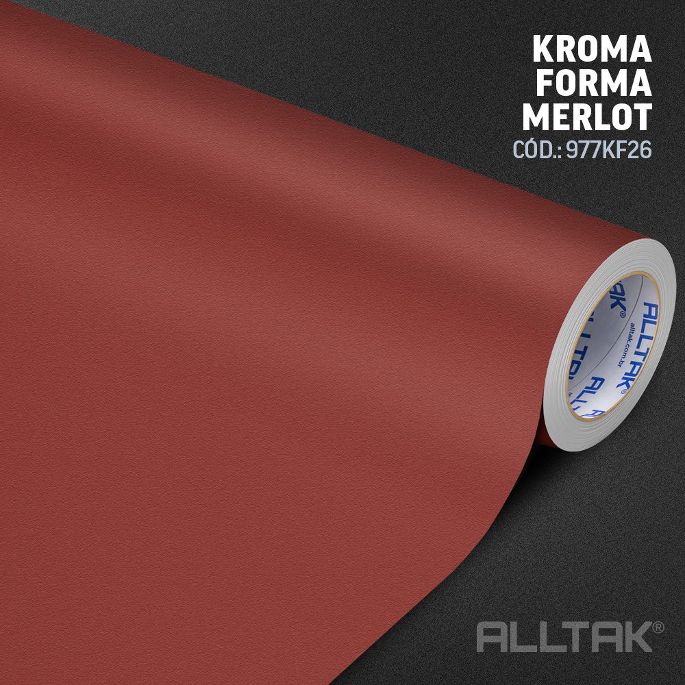 VINIL DECOR KROMA FORMA MERLOT