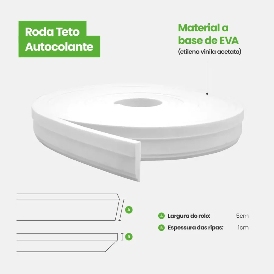 RODATETO AUTOCOLANTE  10M
