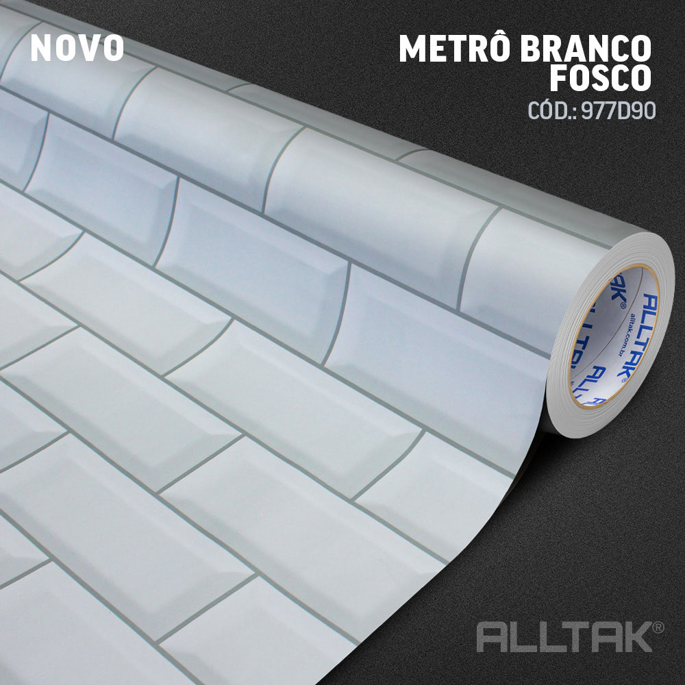 DECOR METRO BRANCO FOSCO