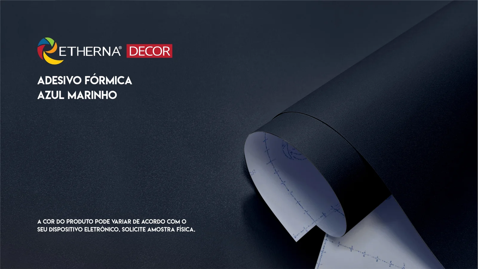 DECOR FORMICA AZUL MARINHO