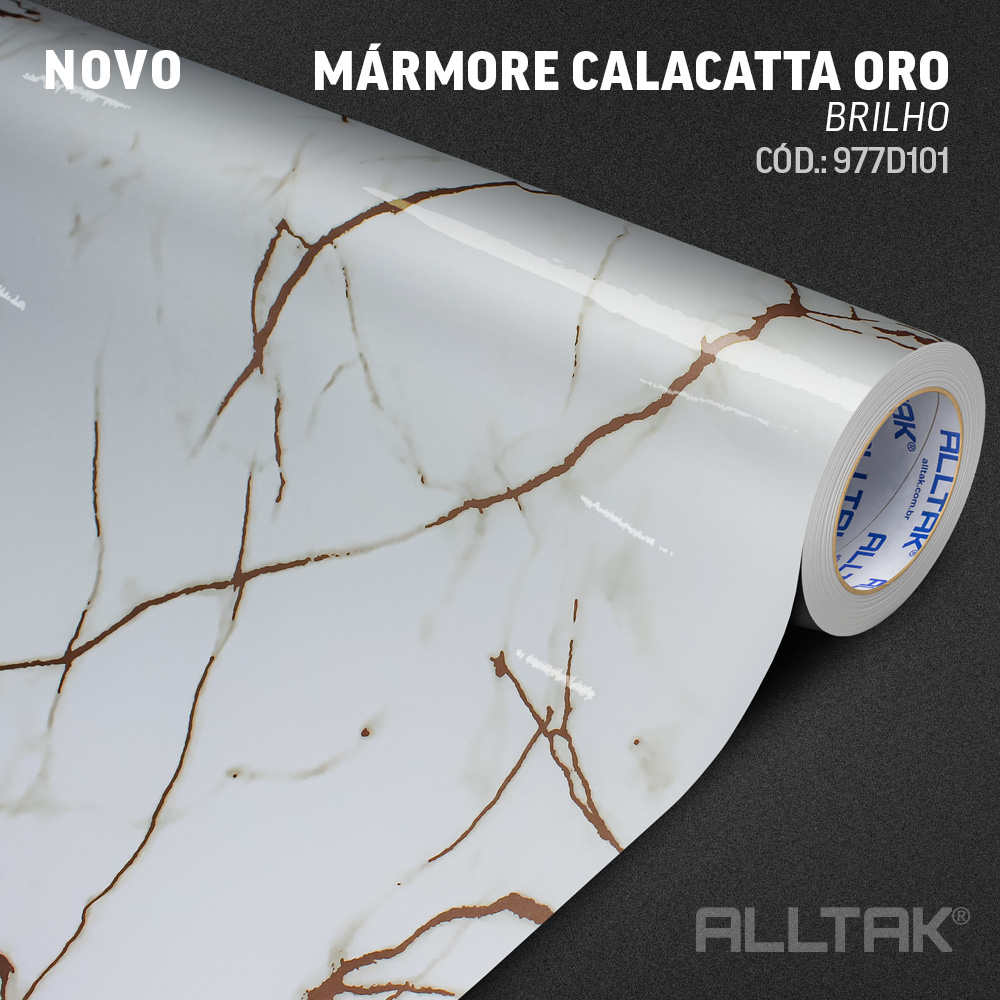 DECOR MARMORE CALACATTA ORO BRILHO
