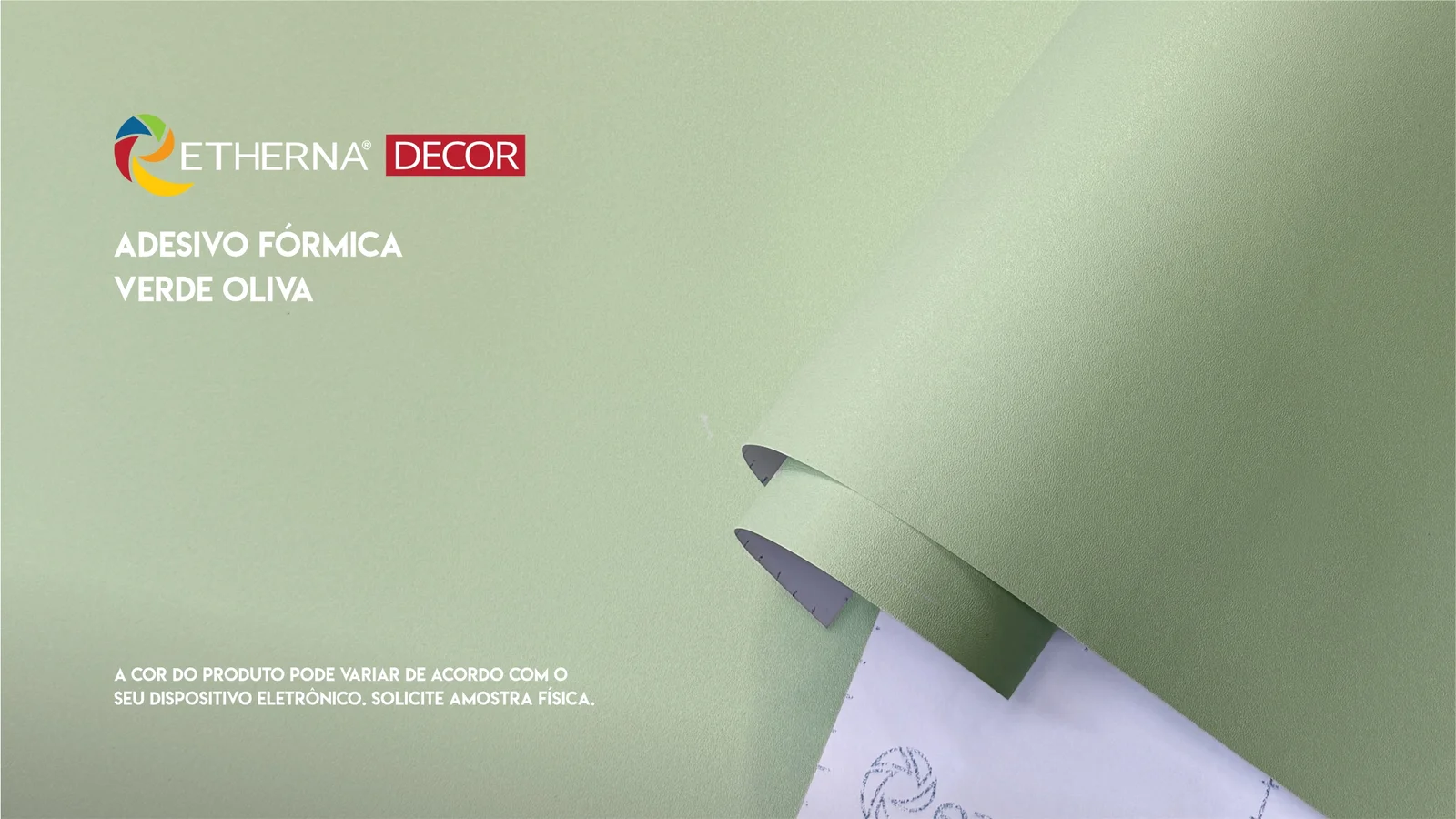 DECOR FORMICA VERDE OLIVA