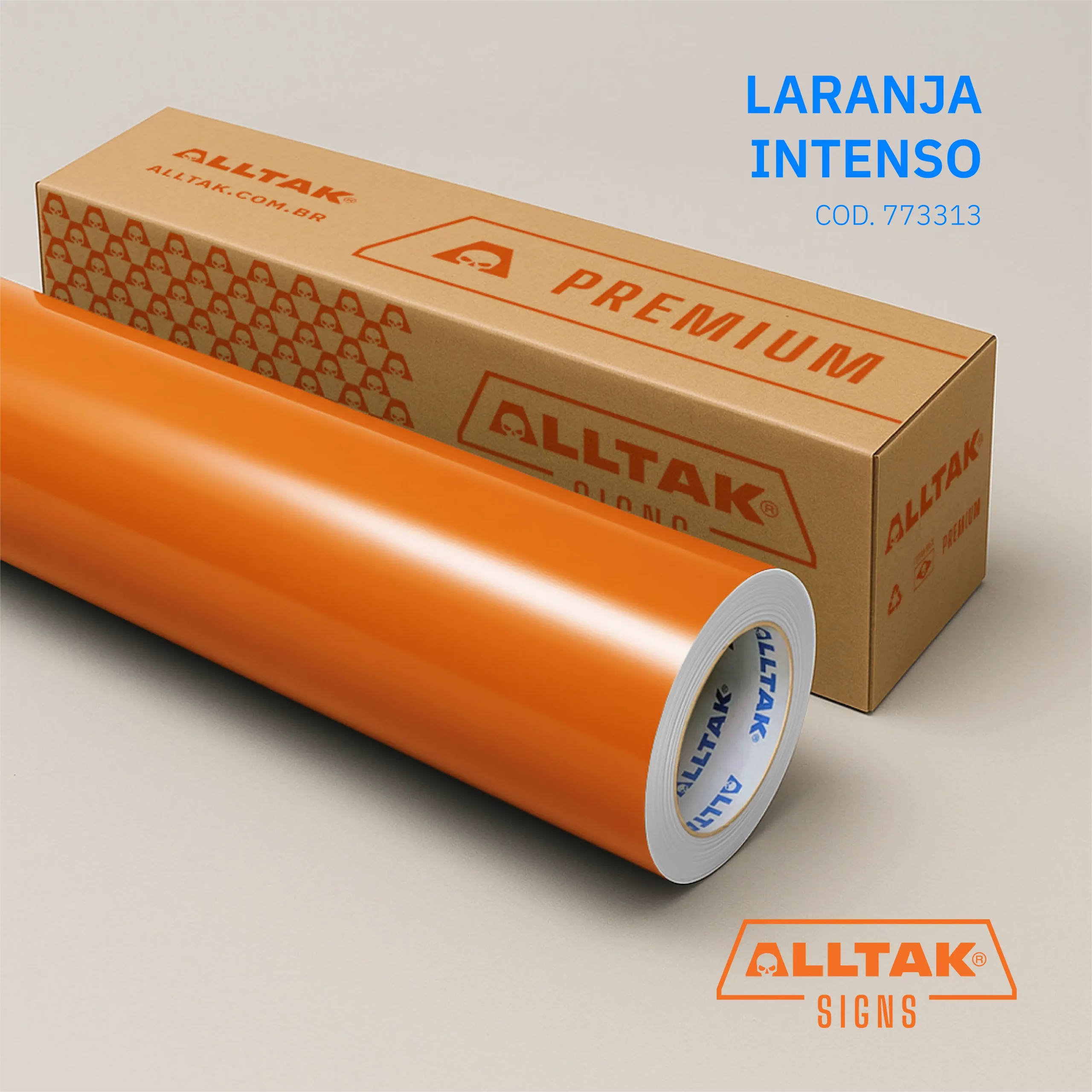 VINIL PREMIUM LARANJA INTENSO