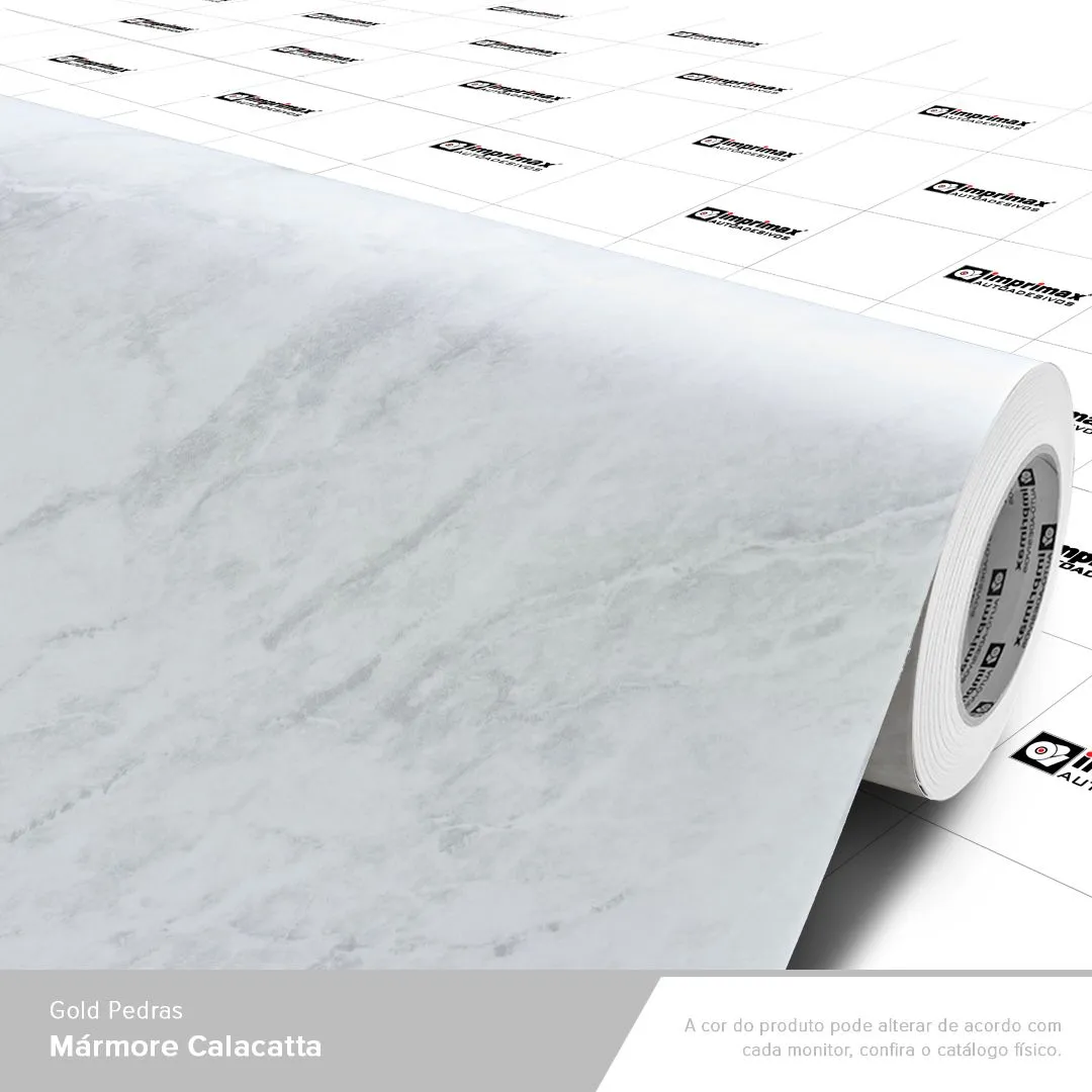 VINIL GOLD PEDRAS MARMORE CALACATTA