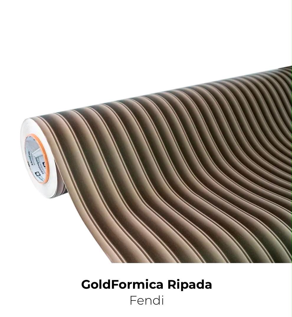 VINIL GOLD FORMICA RIPADA FENDI