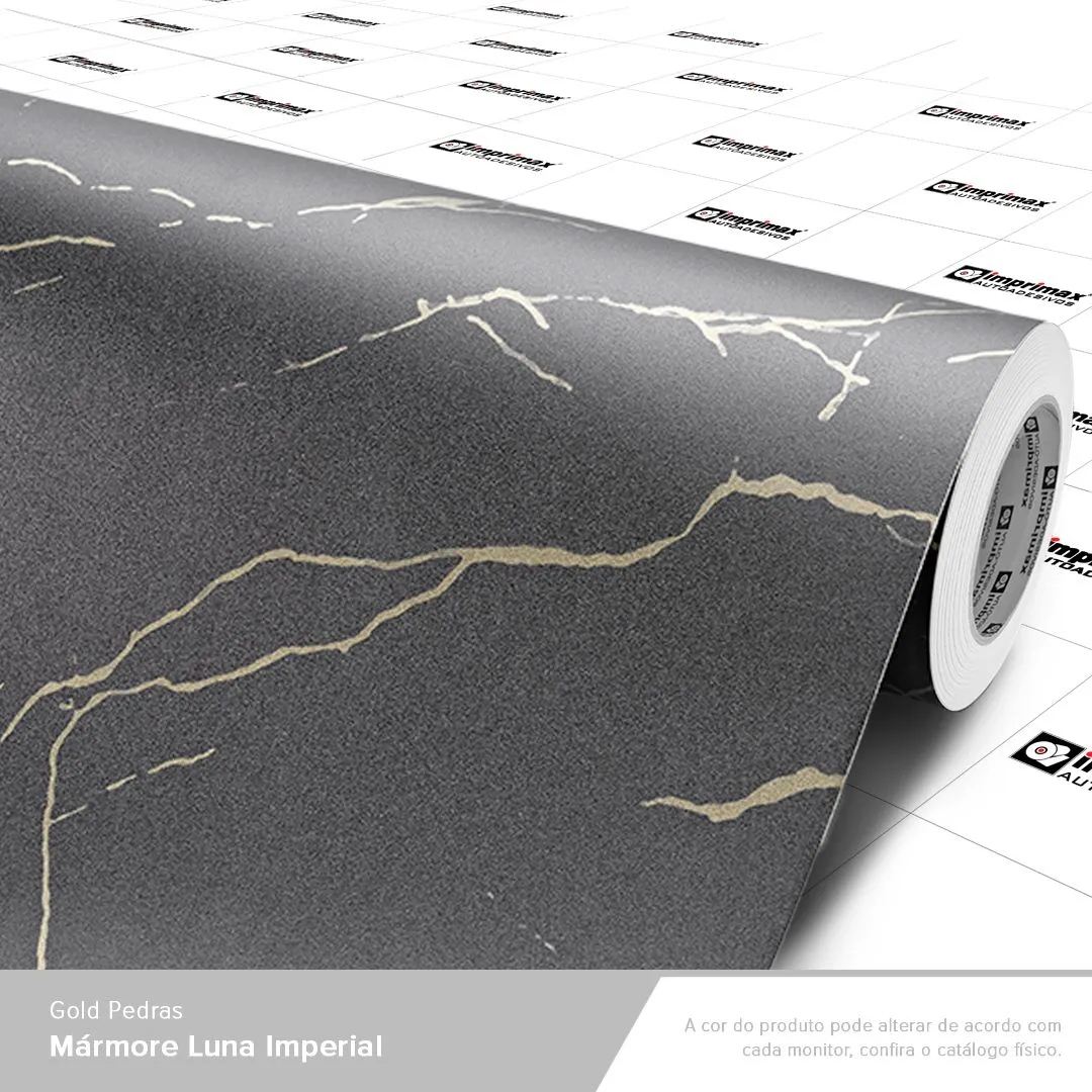 VINIL GOLD PEDRAS MARMORE LUNA IMPERIAL