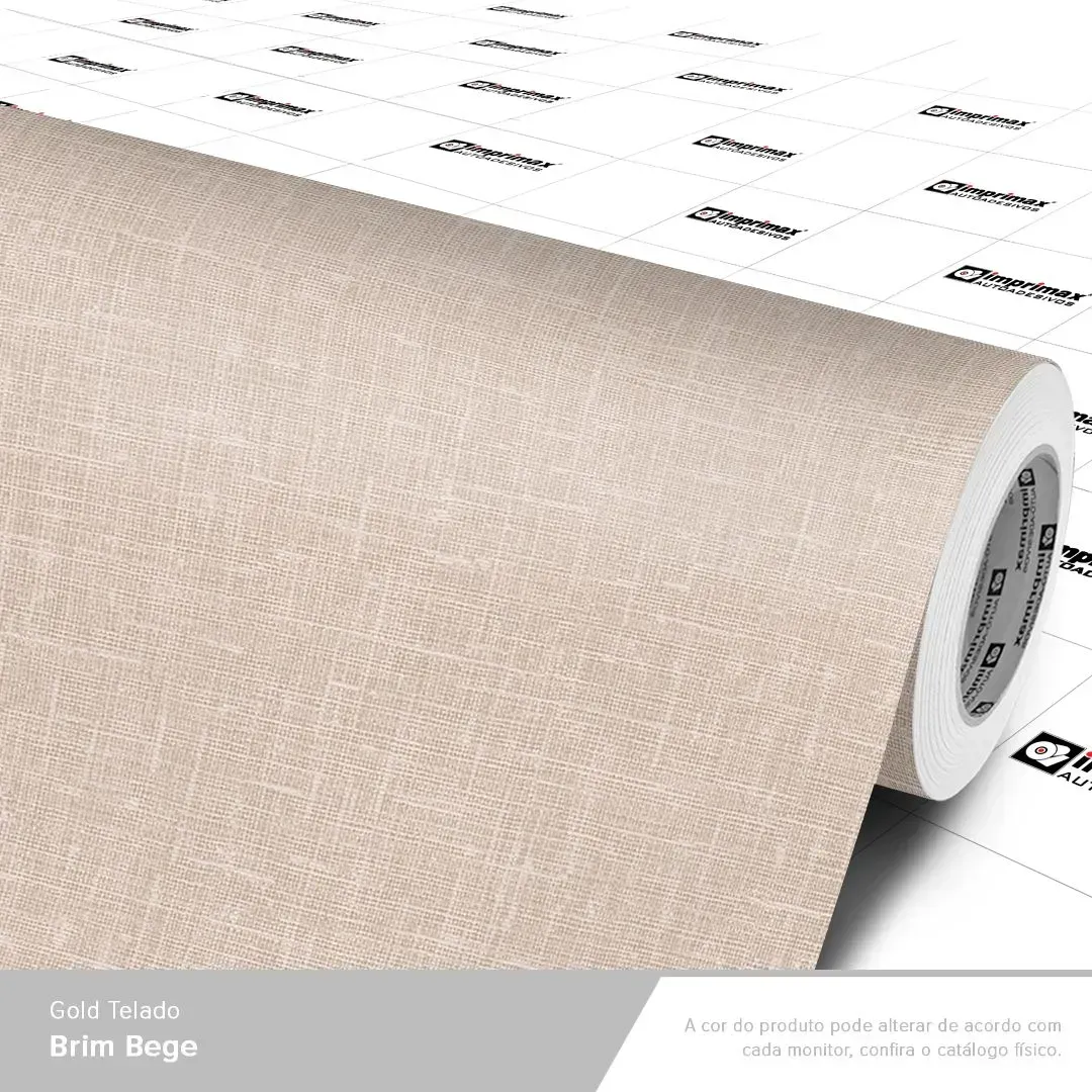 VINIL GOLD TELADO BRIM BEGE