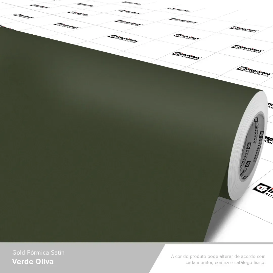 VINIL GOLD FORMICA SATIN VERDE OLIVA