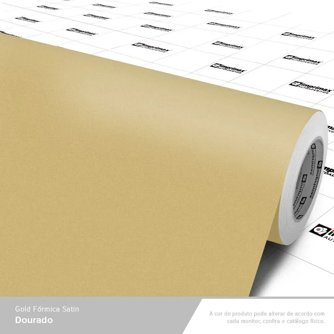 VINIL GOLD FORMICA SATIN DOURADO