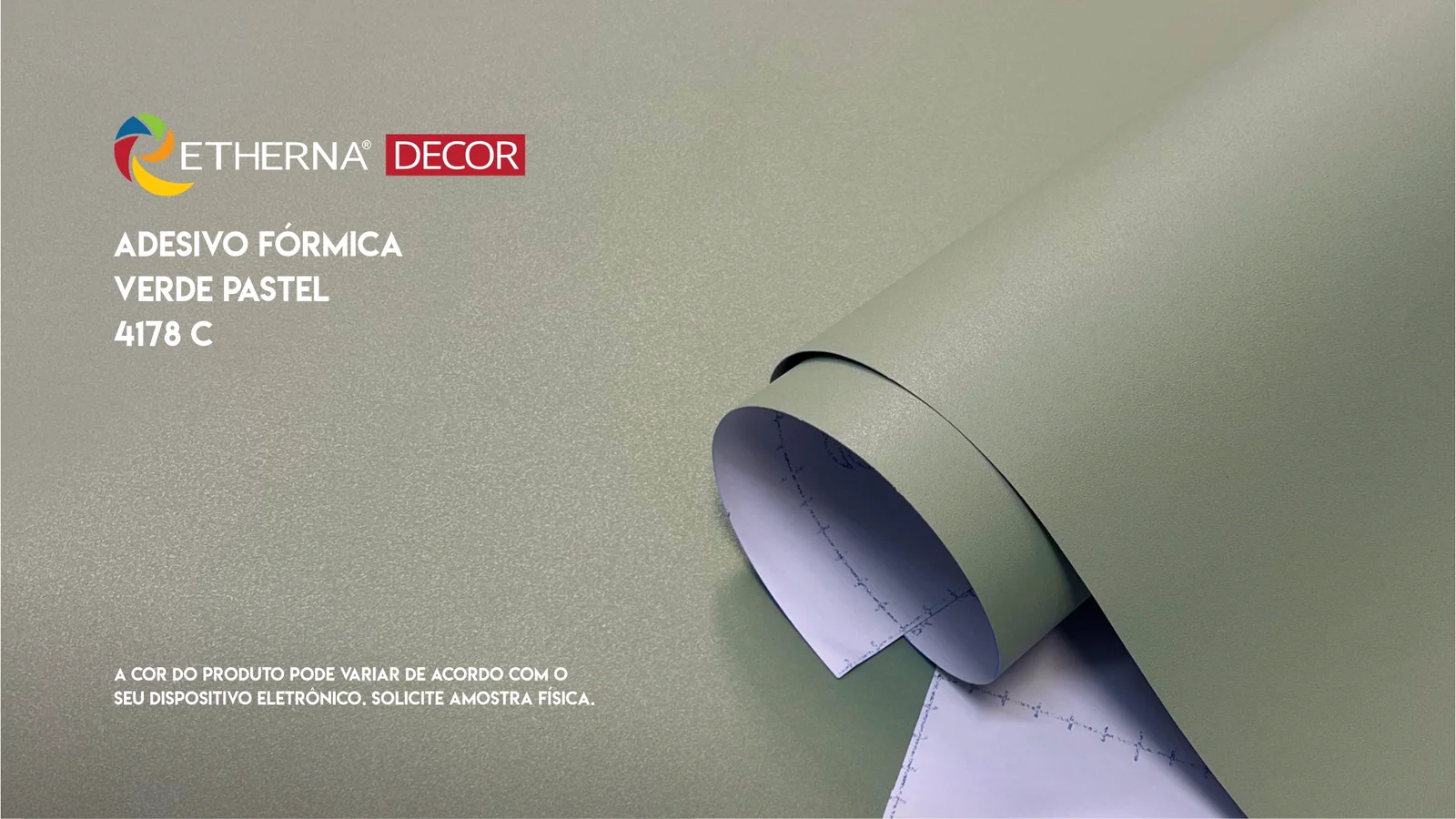 DECOR FORMICA VERDE PASTEL