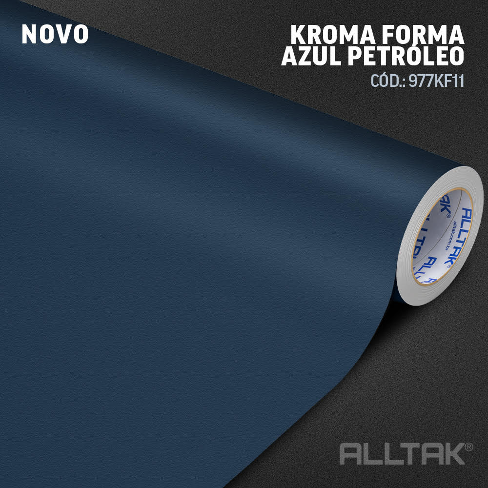 VINIL DECOR KROMA FORMA AZUL PETRÓLEO