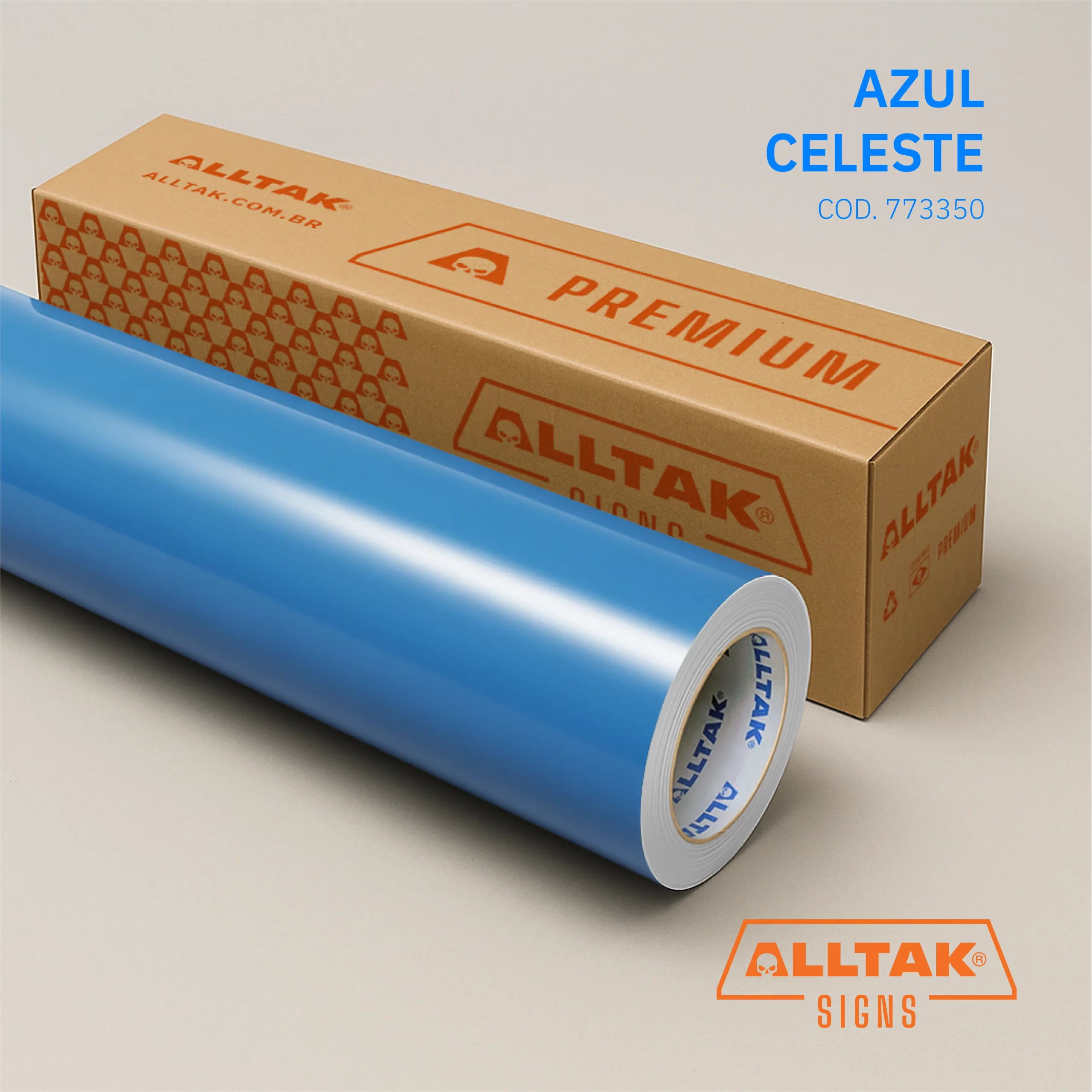 VINIL PREMIUM AZUL CELESTE